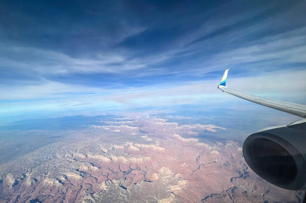 Grand Canyon from the sky