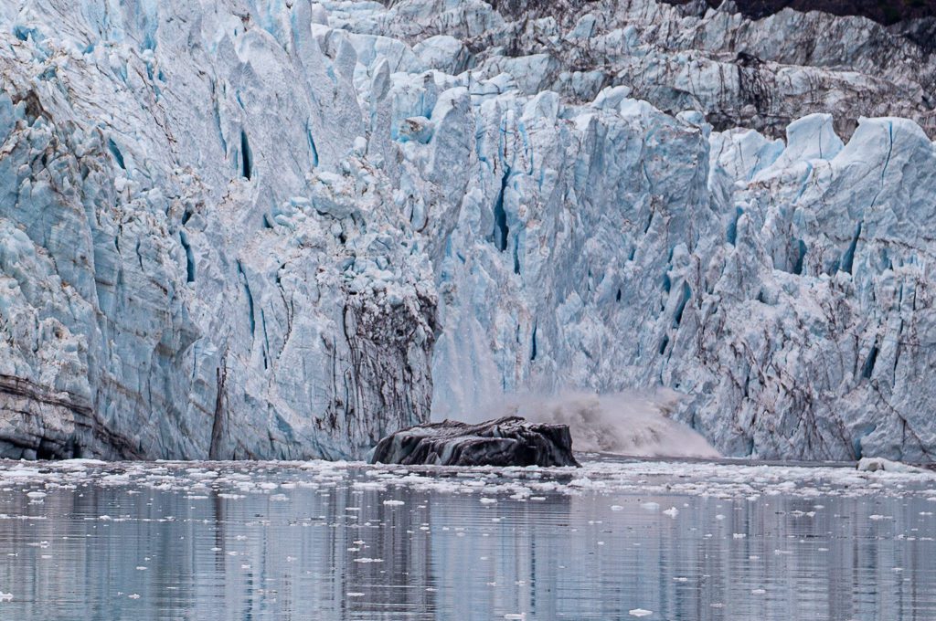 Glacier Bay National Park Margerie Glacier calving