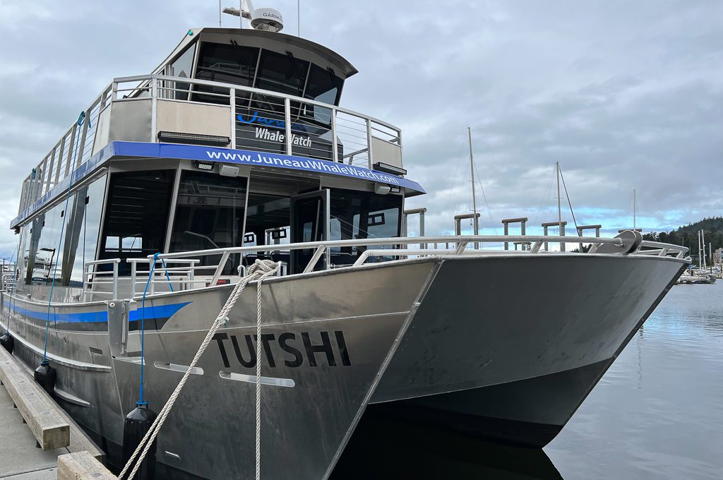 Juneau Whale Watching boat