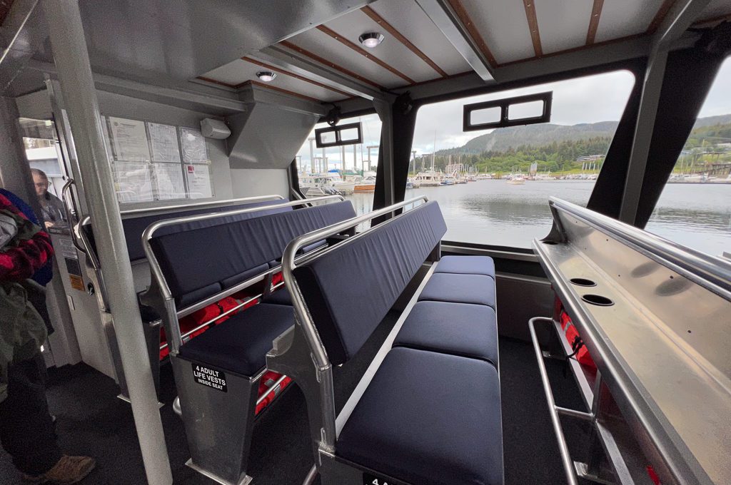 Juneau Whale Watching boat