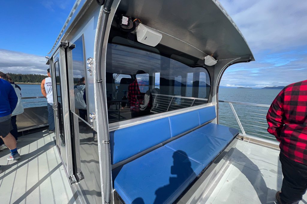 Juneau Whale Watching boat