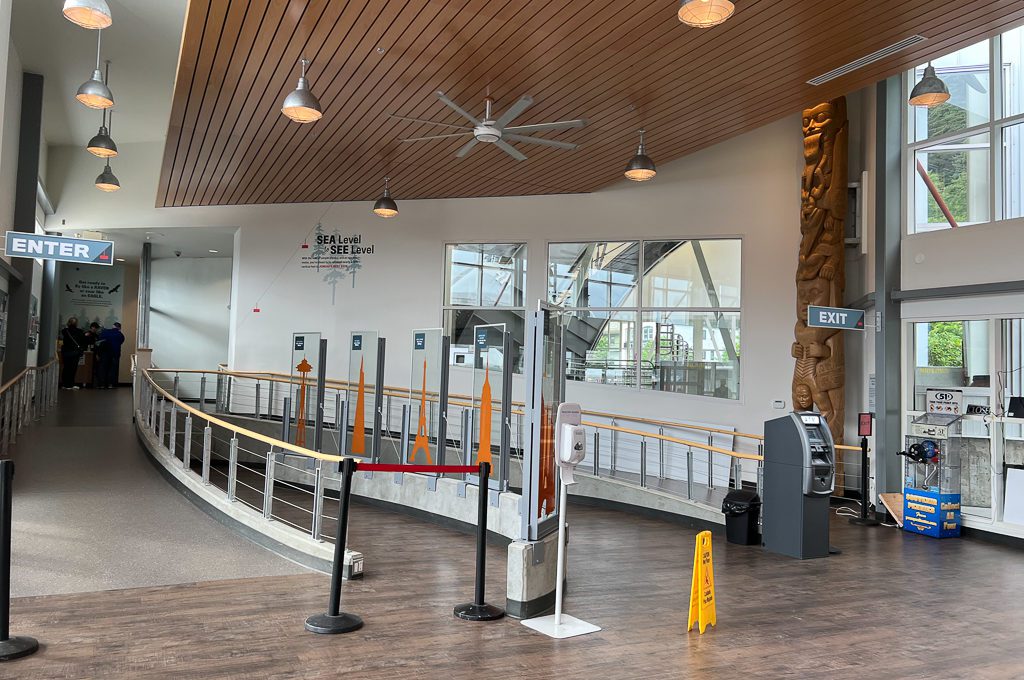 Mount Roberts Tramway lobby