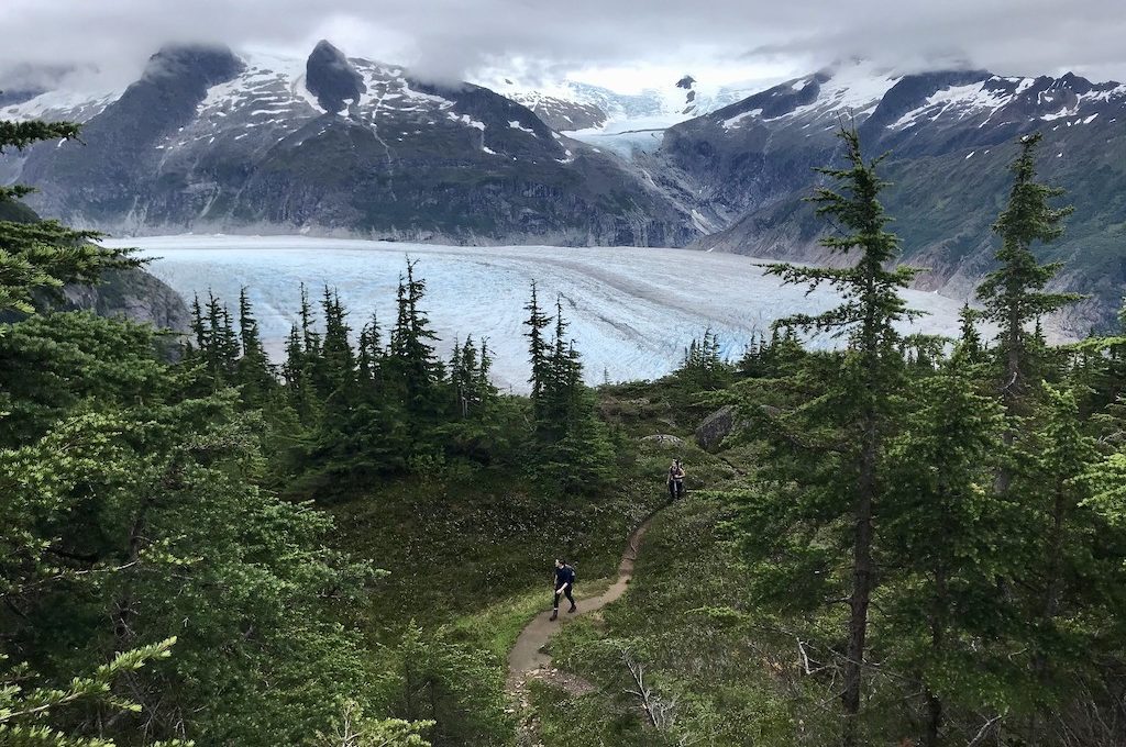 West Glacier Trail view