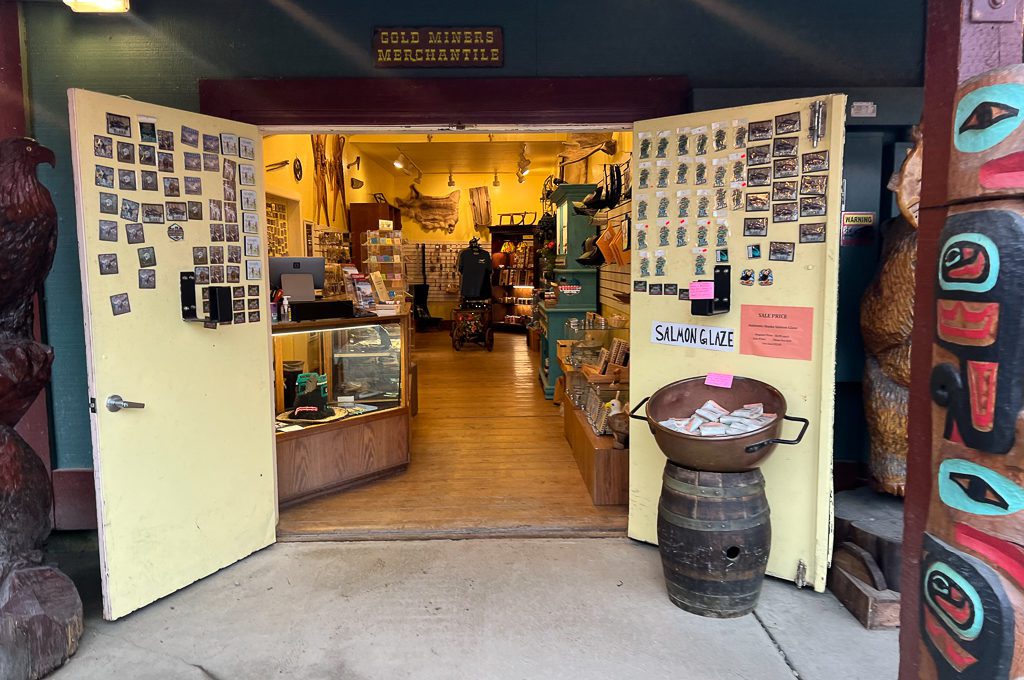 Gold Creek Salmon Bake gift shop