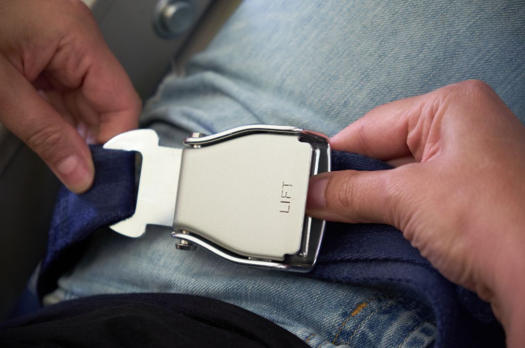 plane seatbelt