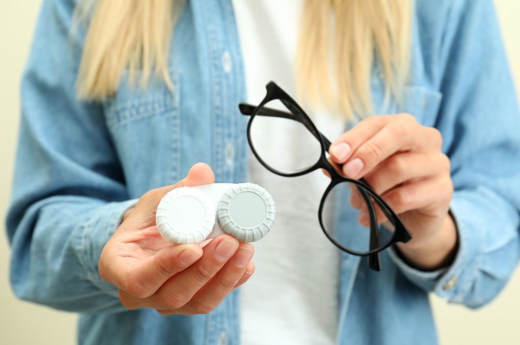 air travel with contact solution