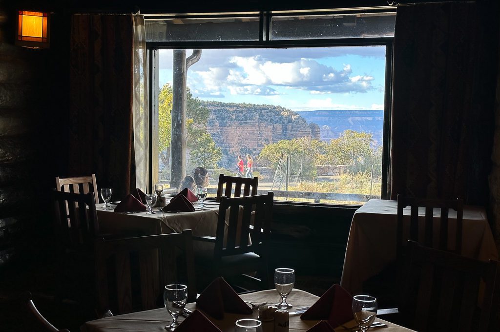 El Tovar Hotel Grand Canyon Dining Room view