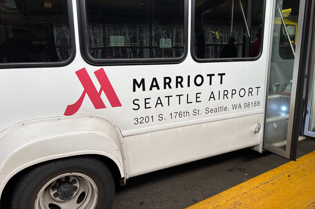 Marriott Seattle Airport shuttle
