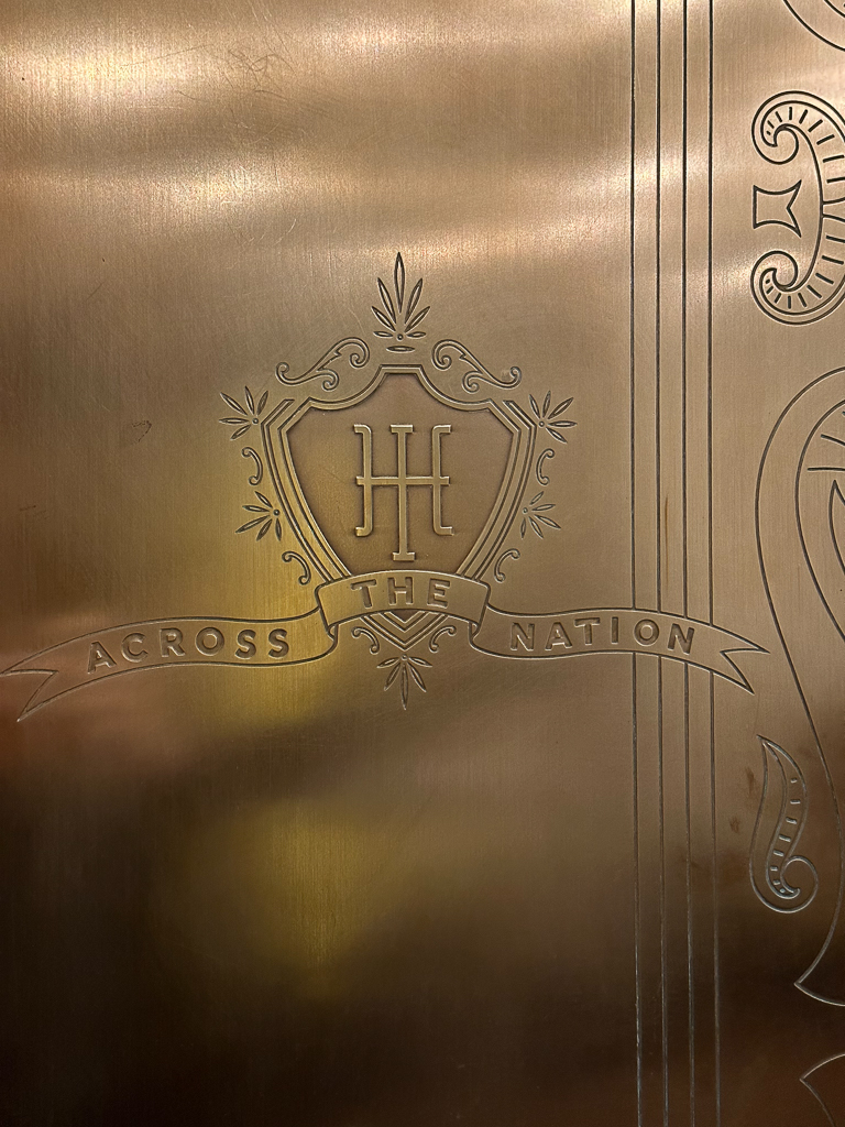 Historic elevator doors
