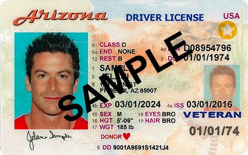 REAL ID SAMPLE