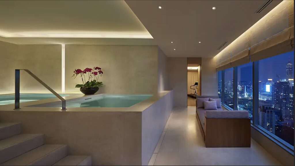 Park Hyatt Bangkok Presidential Suite private indoor pools