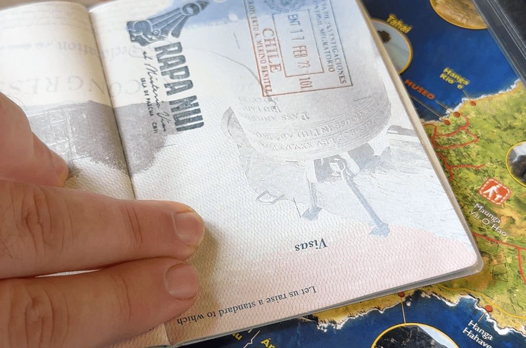 easter island passport stamp