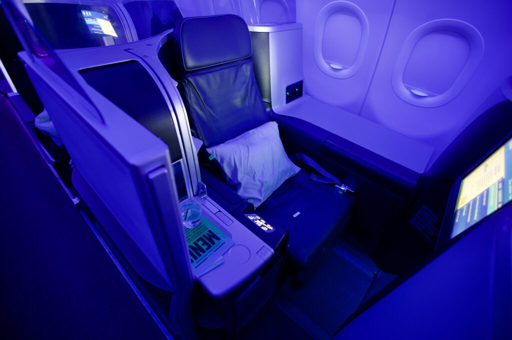 JetBlue Mint seat