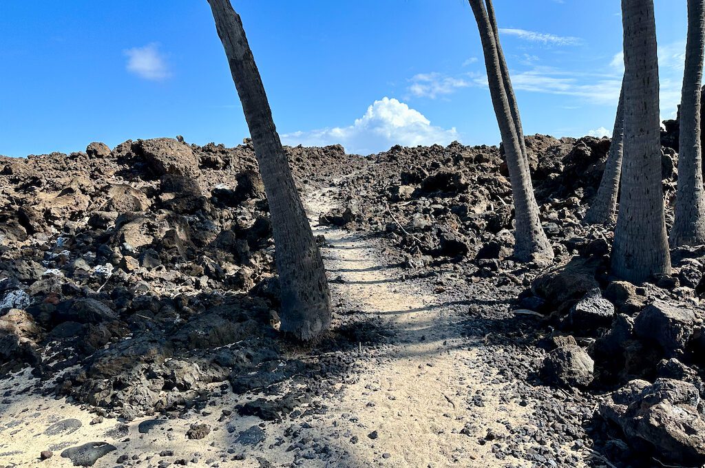 Makalawena Beach trail