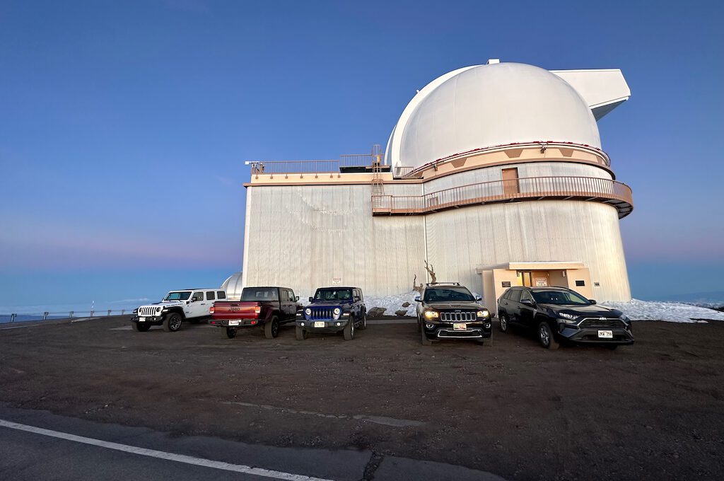 Mauna Kea parking