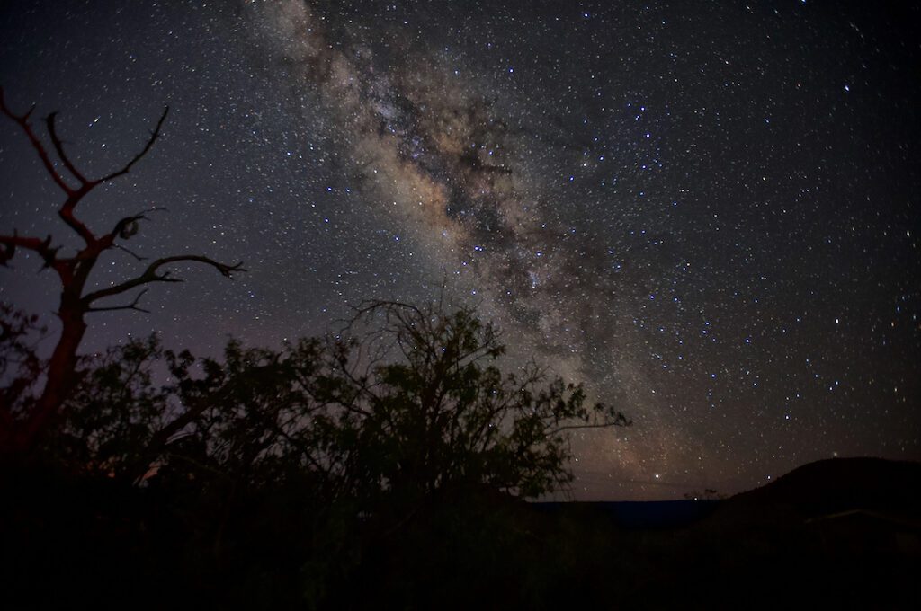 Mauna Kea milky Way from visitor center