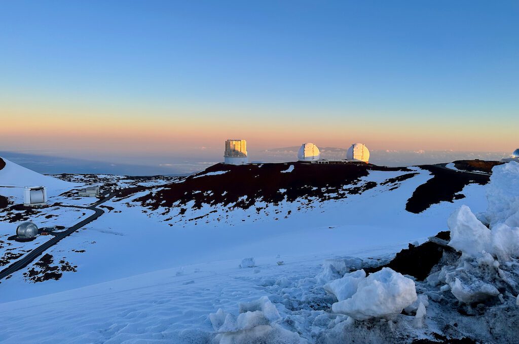 Snow in Hawaii