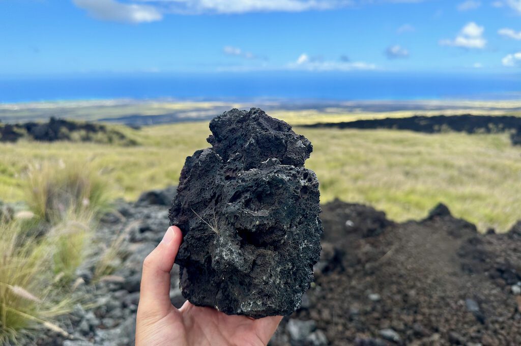 Hawaii lava rock