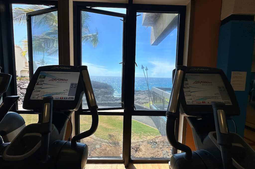 Outrigger Kona Resort gym