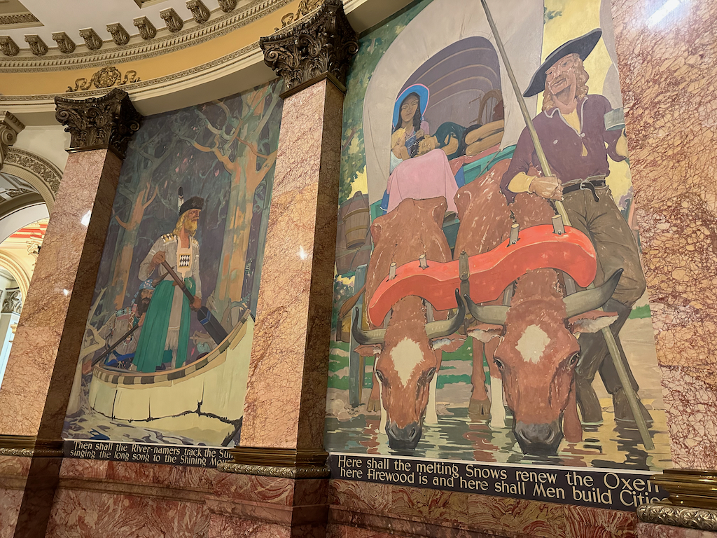 Colorado State Capitol murals
