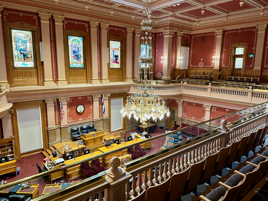 Colorado State Capitol Senate chambers