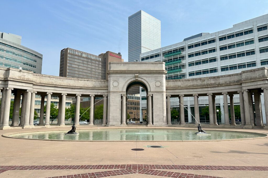 Denver's Civic Center Park Voorhies Memorial