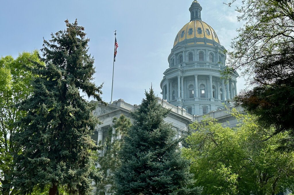 Denver's Civic Center Park capitol building