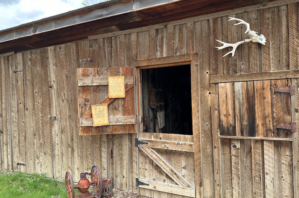 Four Mile Historic Park cabin