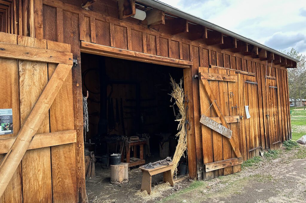 Four Mile Historic Park barn