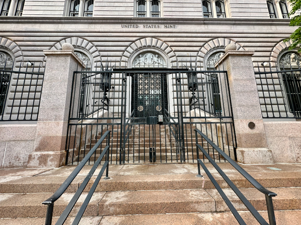 Denver Mint doors