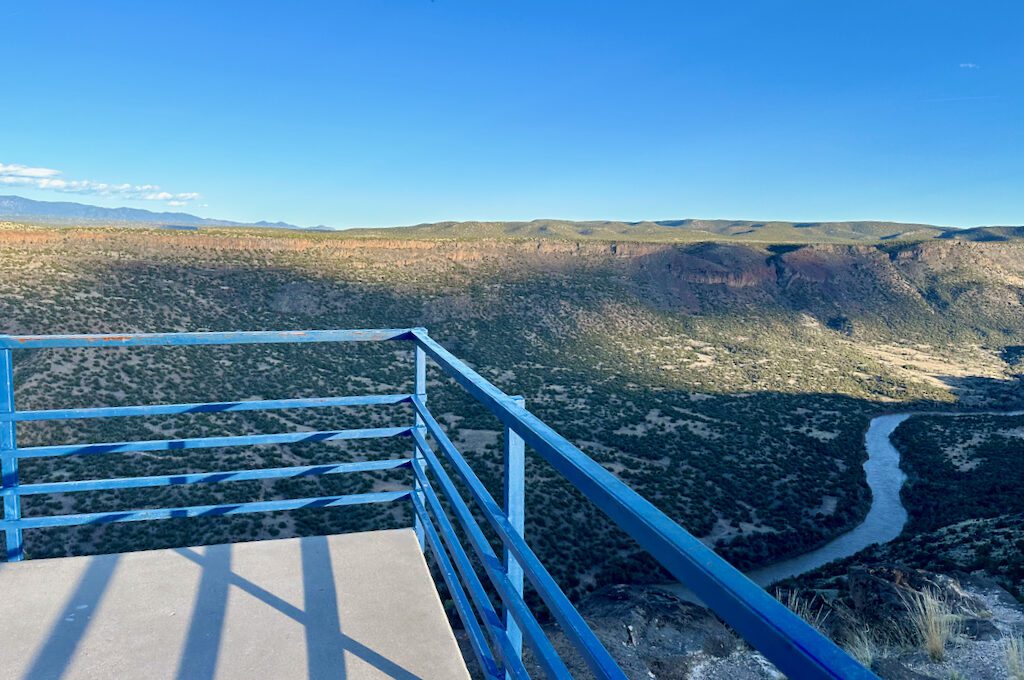 White Rock Overlook view