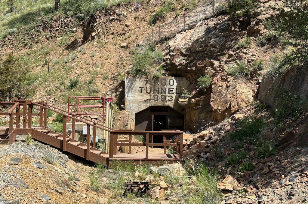 Argo Mill Tour tunnel