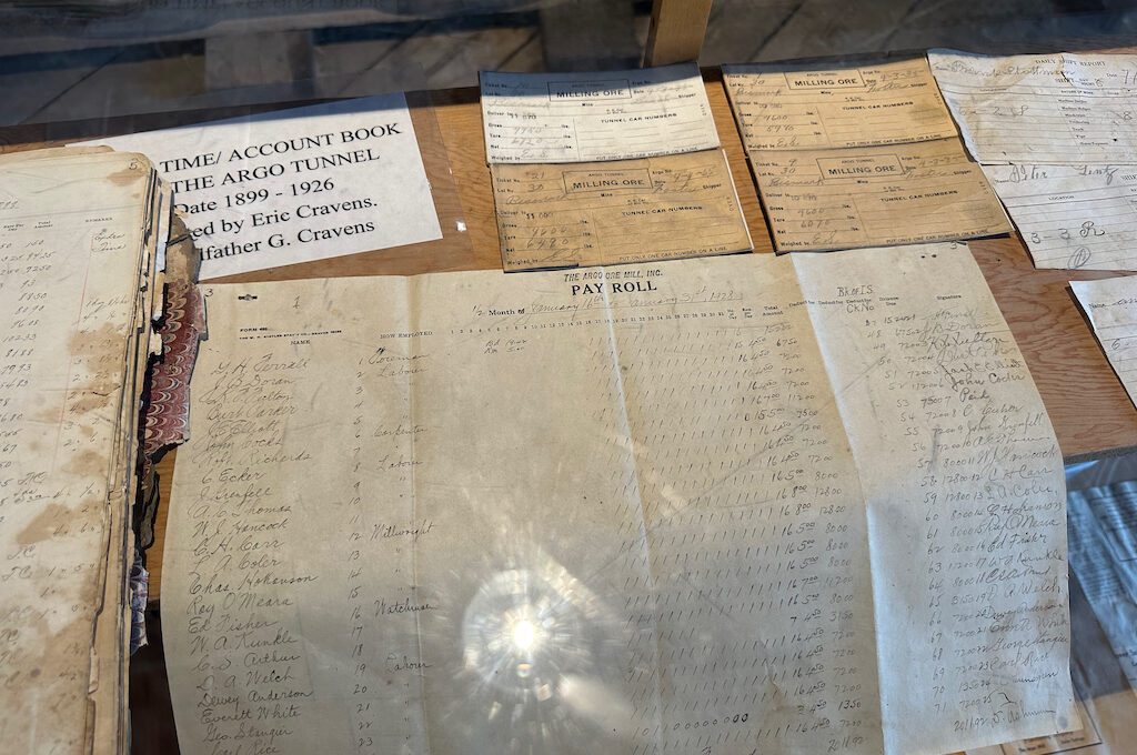 Argo Mill Tour