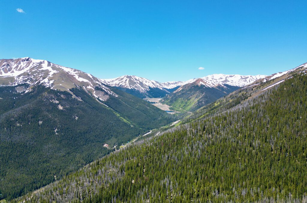 Berthoud Falls Cascades turn off view