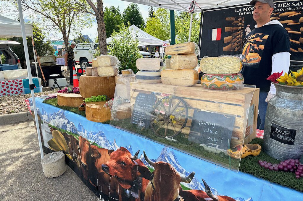 Estes Park Farmers Market cheese