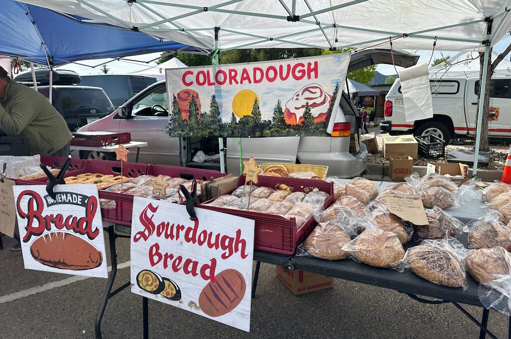 Estes Park Farmers Market breads