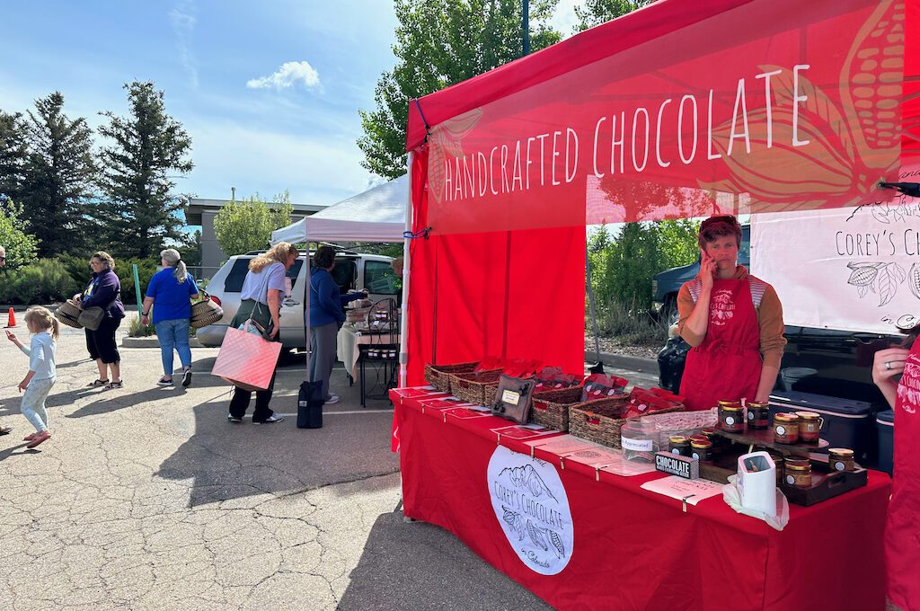 Estes Park Farmers Market chocolate