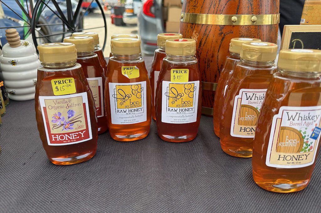 Estes Park Farmers Market honey