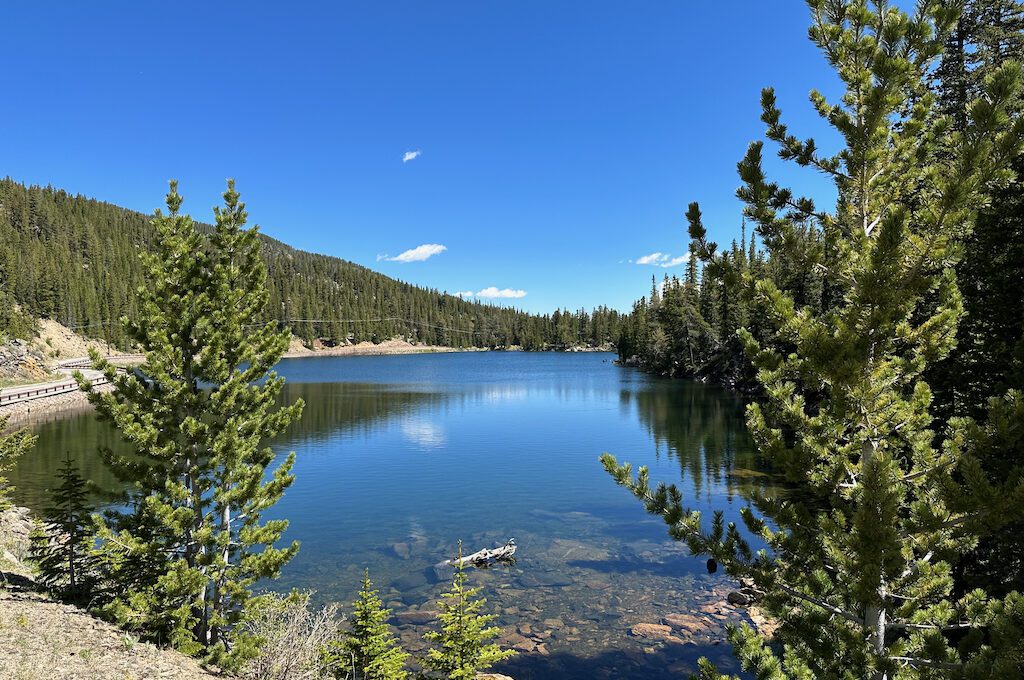 Guanella Pass Scenic Byway green lake