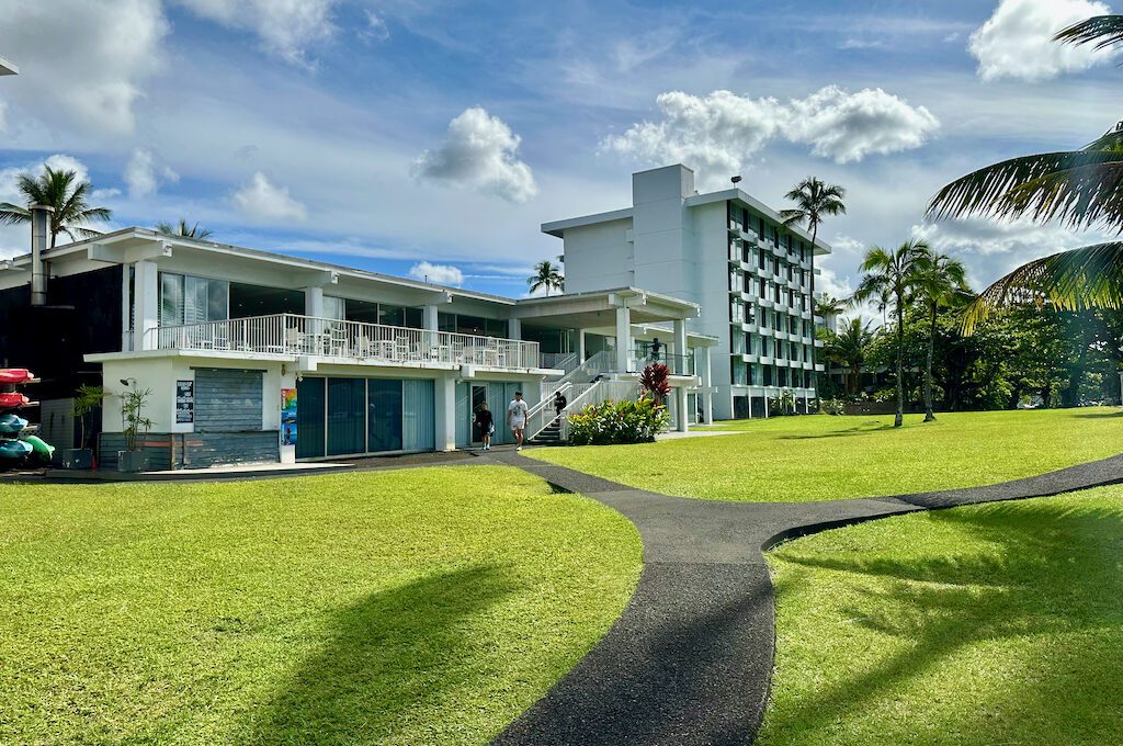 Lawn at Hilton DoubleTree Hilo