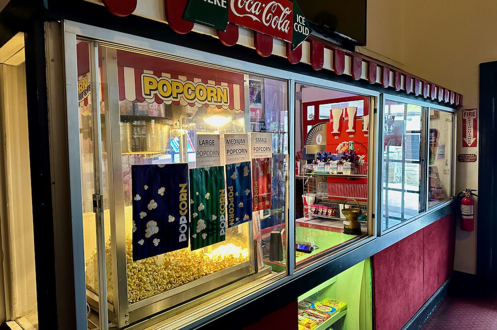 Historic Park Theatre: Estes Park concession stand