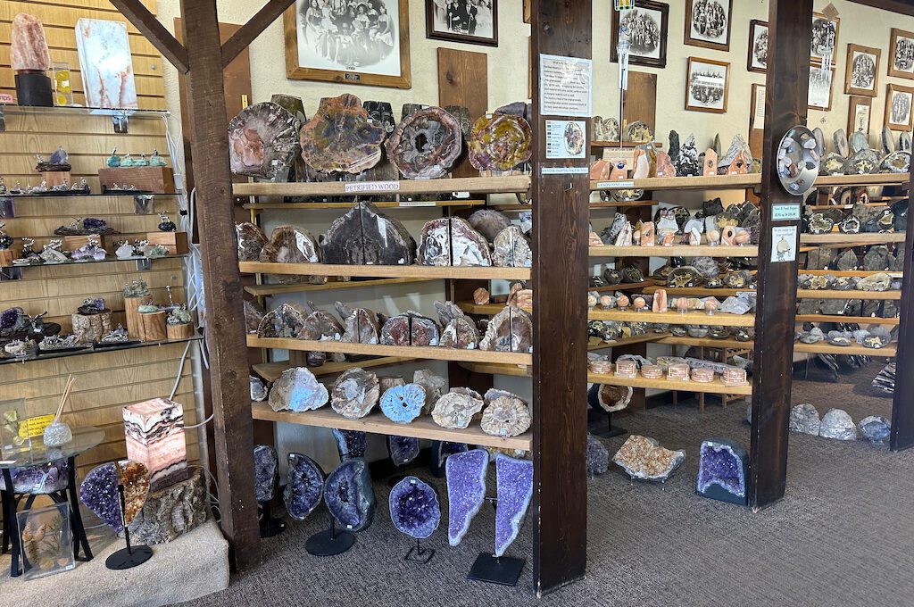 Ore Cart Rock Shop