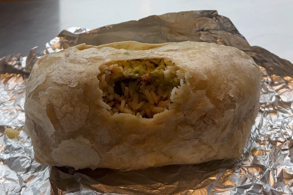 Chipotle burrito