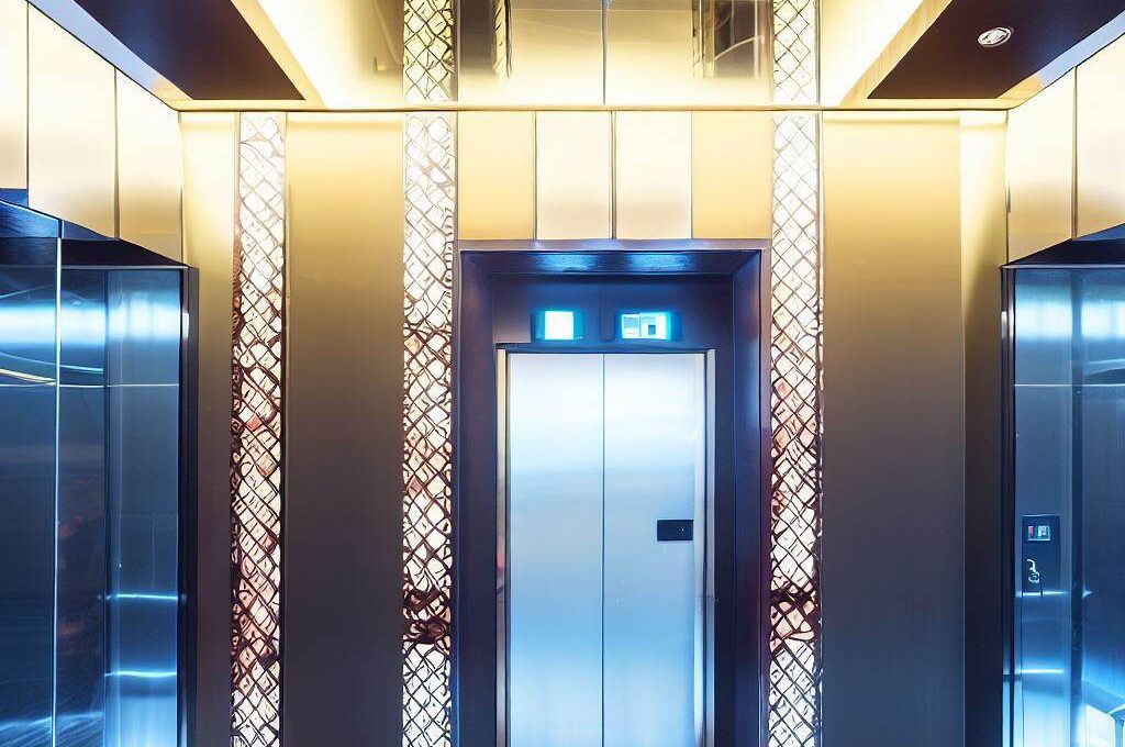 Hotel elevators