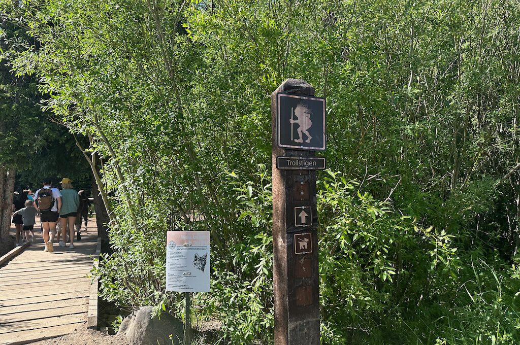 Breckenridge Troll trailhead