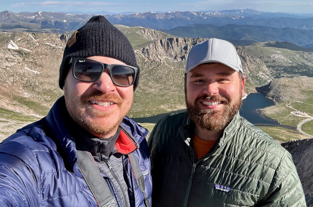 Mount Evans Scenic byway summit view