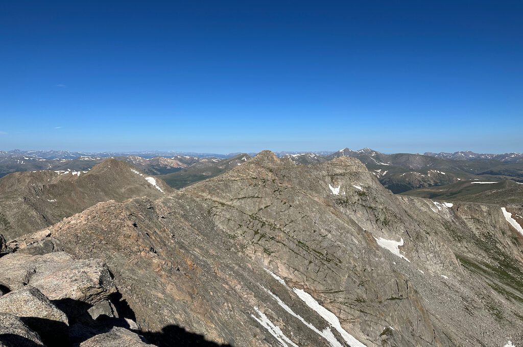 Mount Evans Scenic byway summit view