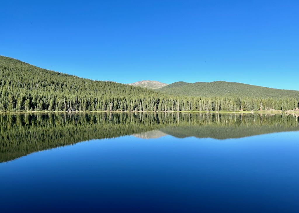 Mount Evans Scenic Byway echo lake