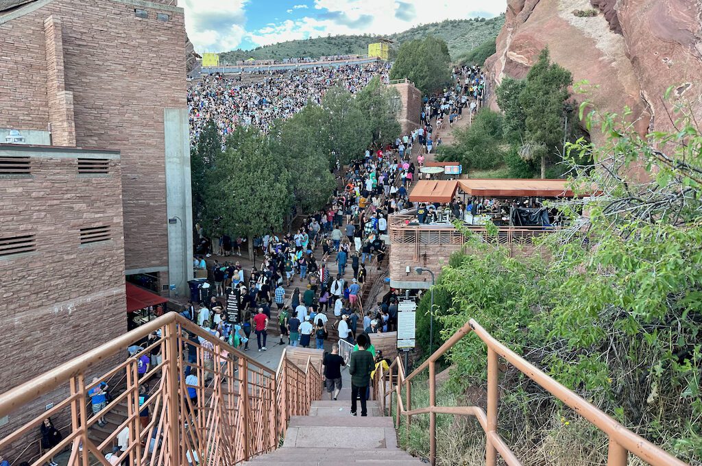 Red Rocks Amphitheater north entrance