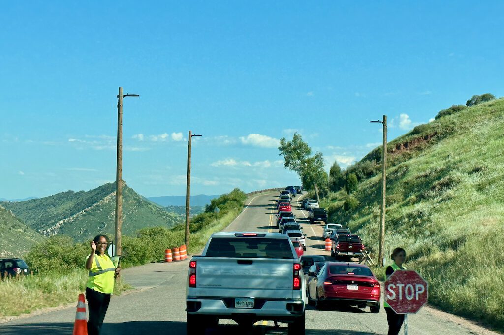 Red Rocks Amphitheater parking